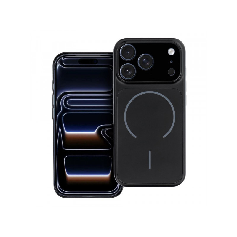 Viedtālruņa aizmugurējais vāciņš Apple iPhone 15 Pro Make 17 Black