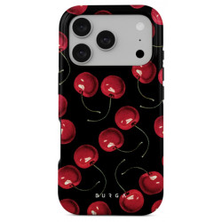 Nutitelefoni tagakaas Õun iPhone 17 Pro Max Cherrybomb Tough MagSafe Must, Punane