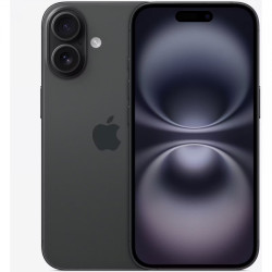 Mazlietoti telefoni (Marginal) Apple iPhone 16 128GB Melna