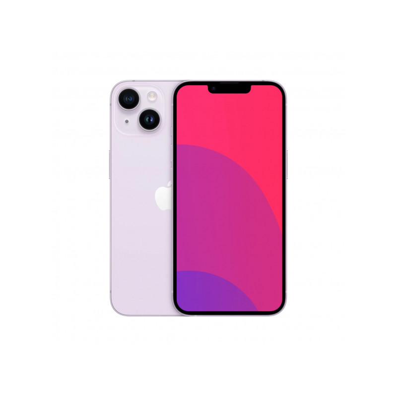 Mazlietoti telefoni (Marginal) Apple iPhone 14 128GB Purpura