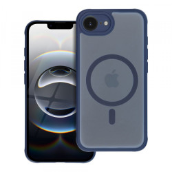 Viedtālruņa aizmugurējais vāciņš Apple iPhone 13 Full matte mag Zila, Caurspīdīga