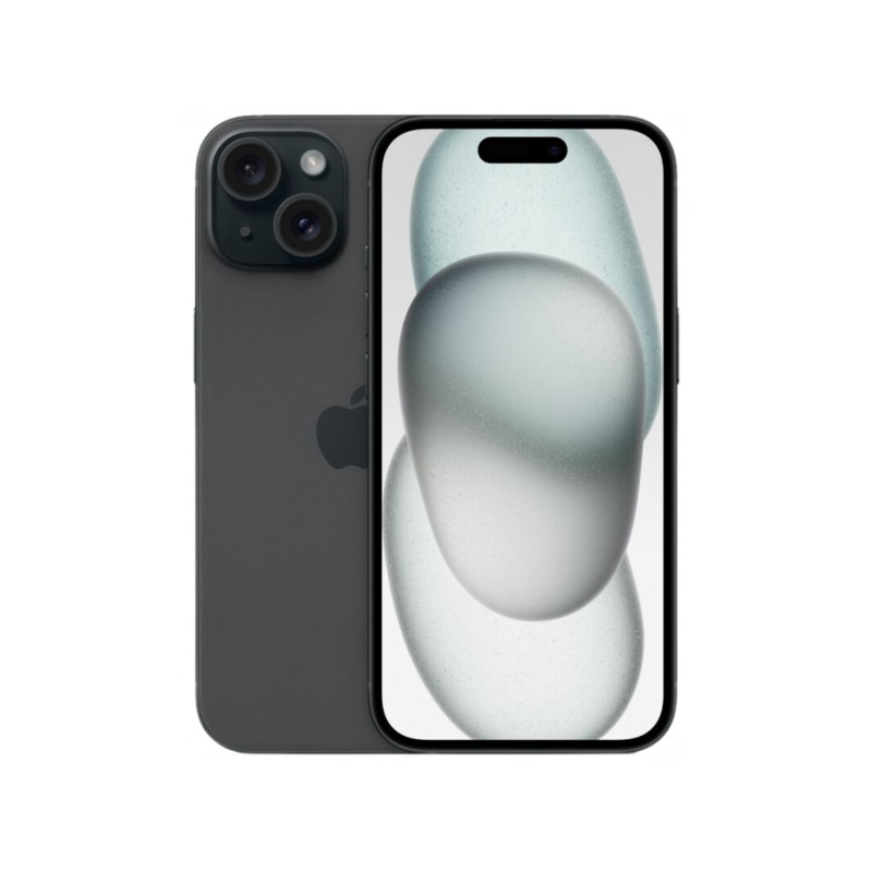 Mazlietoti telefoni (Marginal) Apple iPhone 15 128GB Melna