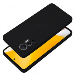 Viedtālruņa aizmugurējais vāciņš Xiaomi Redmi Note 15 Pro Plus 5G Silicone case Melna