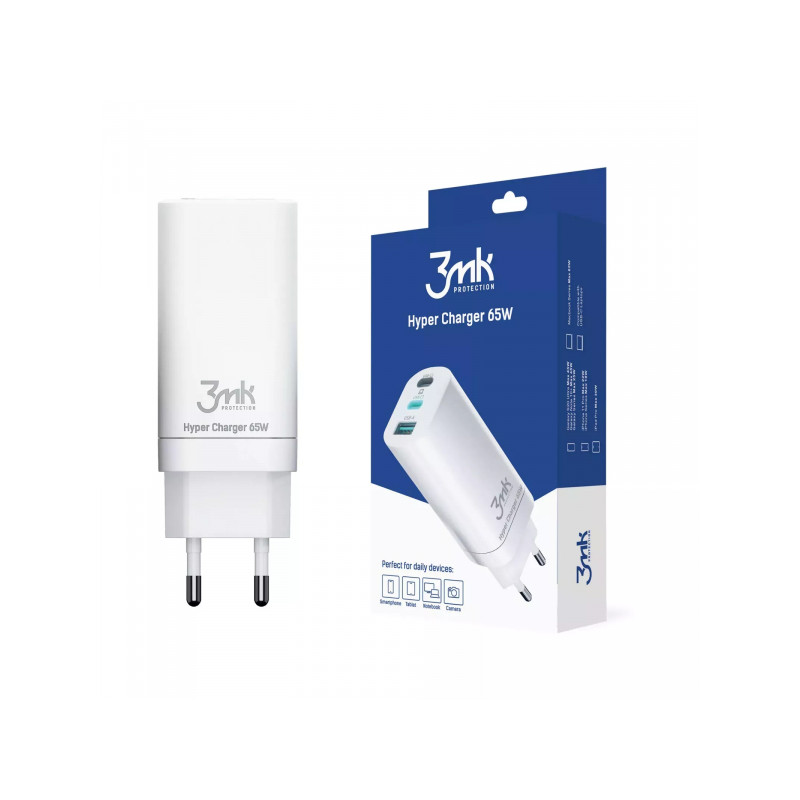 Strāvas adapteris Hyper Charger 65W Balta