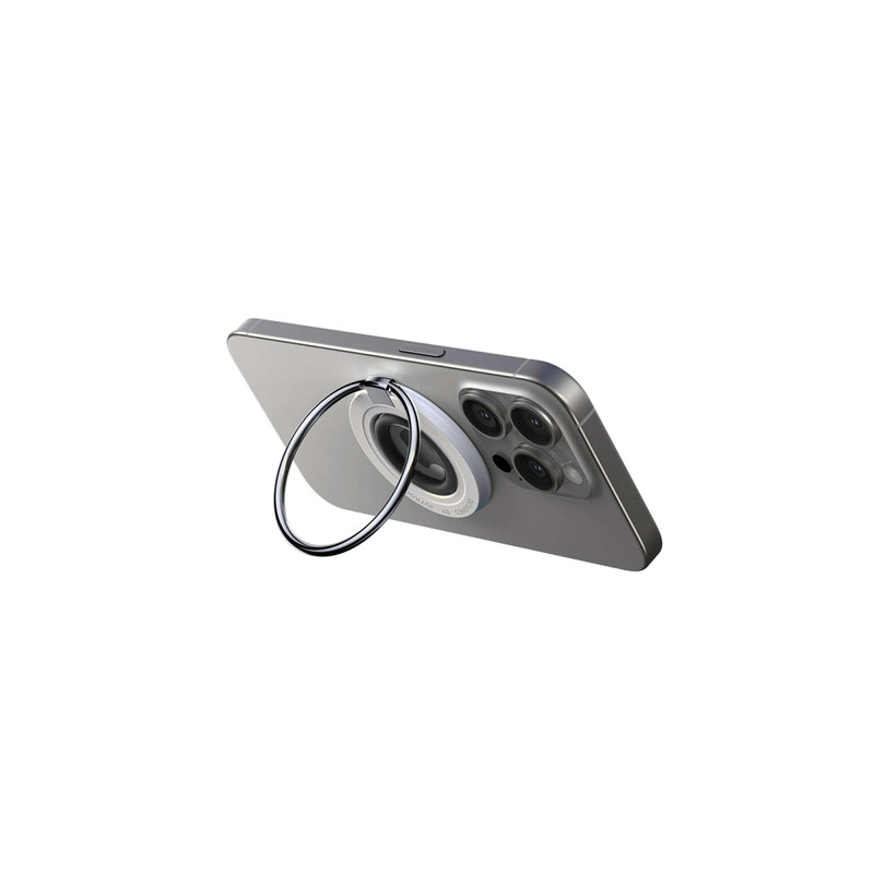 Viedtālruņa pirkstu turētājs JR-ZS383 MagSafe magnetic phone holder Melna