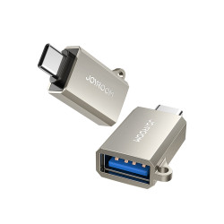 Kabeļa pārveidotājs S-H151 USB-C (male) / USB-A (female) Adapter Sudraba