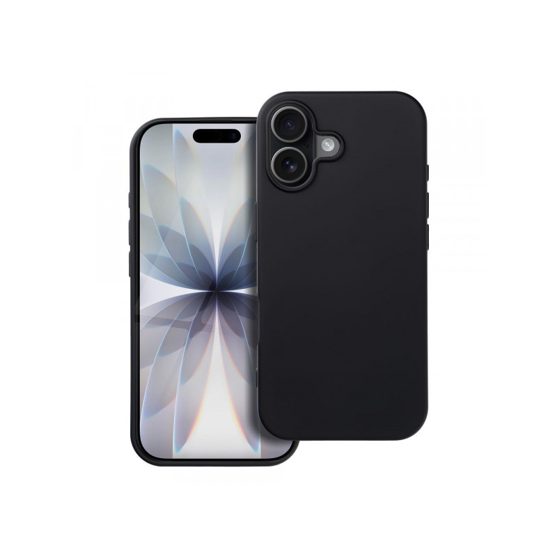 Viedtālruņa aizmugurējais vāciņš Apple iPhone 17 Pro Silicon Melna