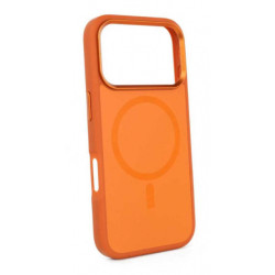 Viedtālruņa aizmugurējais vāciņš Apple iPhone 17 Pro Matte Glass Mag Oranža