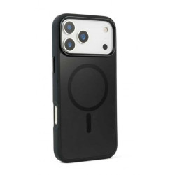 Nutitelefoni tagakaas Õun iPhone 17 Pro Max Mattklaasist mag Must