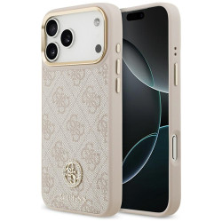 Nutitelefoni tagakaas Õun iPhone 17 Pro Max Logo Strass 4G Roosa