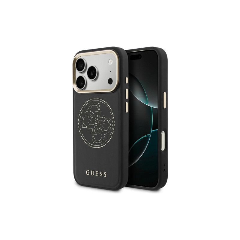 Viedtālruņa aizmugurējais vāciņš Apple iPhone 17 Pro Max Perforated 4G Mag Melna