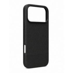 Viedtālruņa aizmugurējais vāciņš Apple iPhone 17 Pro Max Two Tone Full Wrap MagSafe Melna