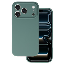 Viedtālruņa aizmugurējais vāciņš Apple iPhone 17 Silicone Lite Tumši zaļa