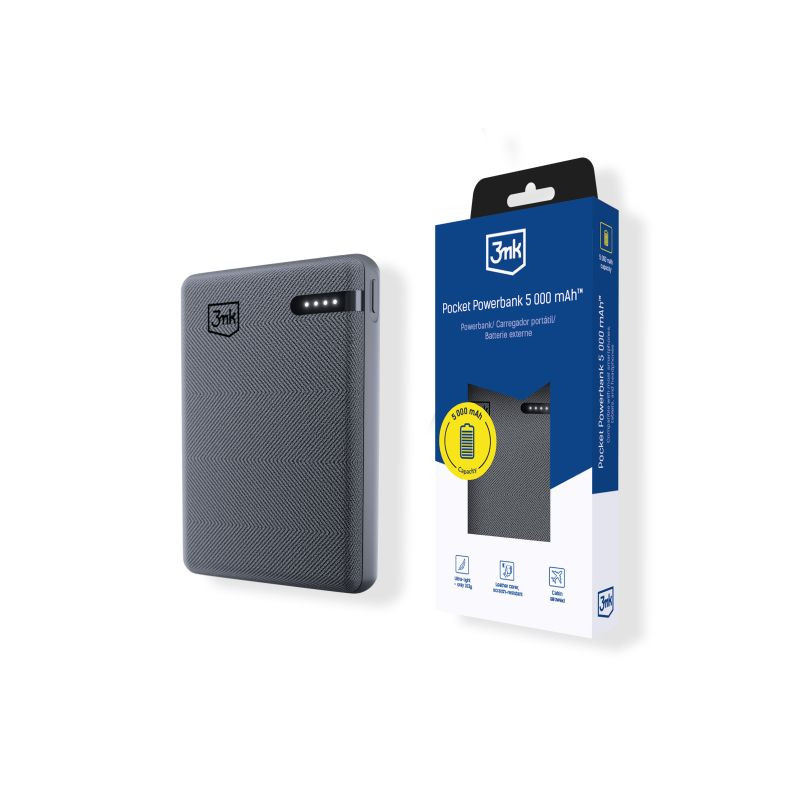 Väline aku Pocket Powerbank 12W Hall