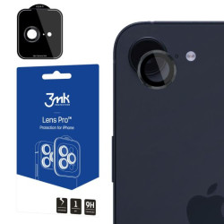 Viedtālruņa kameras aizsargstikls Apple iPhone 16E Lens Pro Melna
