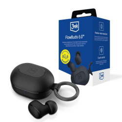 Bezvadu austiņas FlowBuds 6.0 Melna