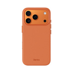 Nutitelefoni tagakaas Õun iPhone 17 Pro Vita Pro Silicone Case Oranž