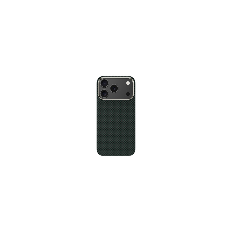 Viedtālruņa aizmugurējais vāciņš Apple iPhone 17 Pro Mag Armor Tint Kevlar Tumši zaļa