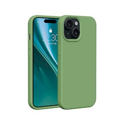 Nutitelefoni tagakaas Õun iPhone 13 Silikoonist ümbris Heleroheline