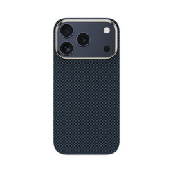 Nutitelefoni tagakaas Õun iPhone 17 Pro Kevlar Armor Air Sinine