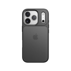 Nutitelefoni tagakaas Õun iPhone 17 Pro Max Guard Touch Lens Protection Must, Läbipaistev