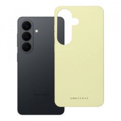 Nutitelefoni tagakaas Samsung Galaxy S26 Pilve nahk Kollane