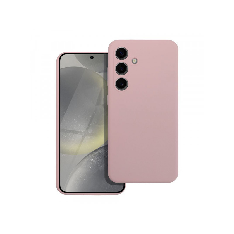 Nutitelefoni tagakaas Samsung Galaxy A37 Silikoon 2mm Hele roosa