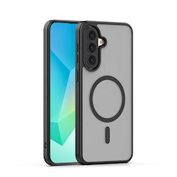 Nutitelefoni tagakaas Samsung Galaxy A57 Täismatt salv Must, Läbipaistev