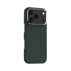 Nutitelefoni tagakaas Õun iPhone 17 Pro Max Mag Armor Tint Kevlar Roheline