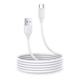 Kaabel Cable A9 USB-A / USB-C 3A cable 2m Valge