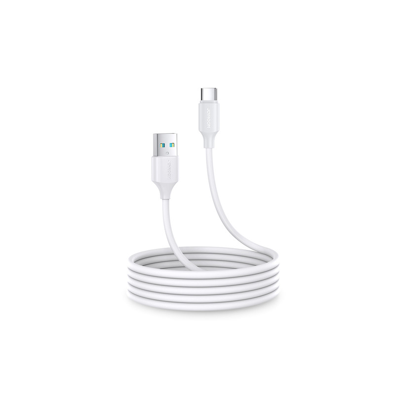 Kaabel Cable A9 USB-A / USB-C 3A cable 2m Valge