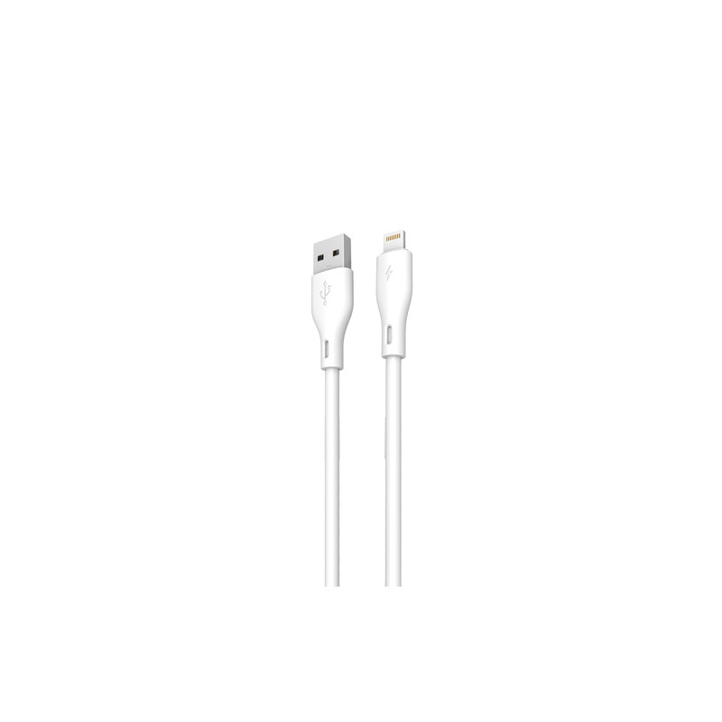 Kaabel L2L USB-A / Lightning 3A Cable 2m Valge
