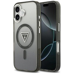 Viedtālruņa aizmugurējais vāciņš Apple iPhone 17 Gradient Triangle Melna