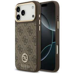 Nutitelefoni tagakaas Õun iPhone 17 Pro Max 4G Strass Logo Mag Pruun
