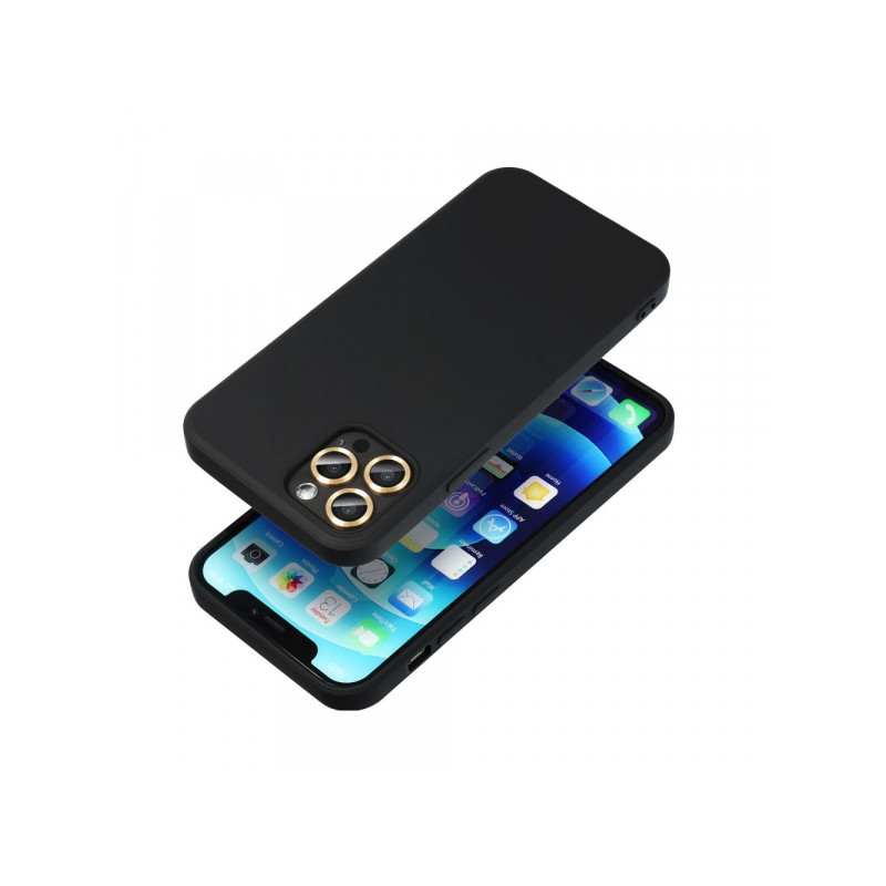 Viedtālruņa aizmugurējais vāciņš Xiaomi Redmi Note 15 4G Silicone case Melna