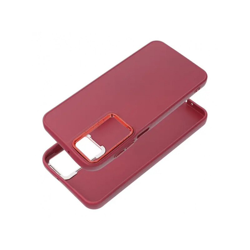 Viedtālruņa aizmugurējais vāciņš Samsung Galaxy A27 Frame case Tumši sarkana