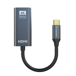 Kaablimuundur WACH-01 USB-C - HDMI 4K 60Hz Adapter Must