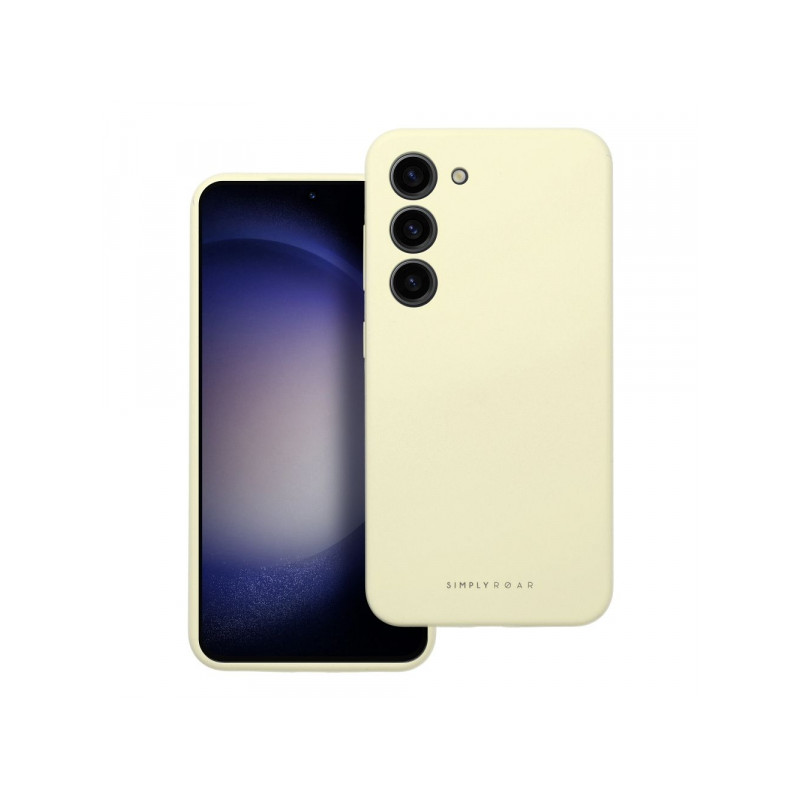 Viedtālruņa aizmugurējais vāciņš Samsung Galaxy A57 Cloud Skin Dzeltena