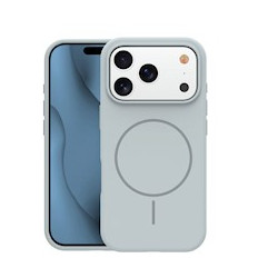Nutitelefoni tagakaas Õun iPhone 18 Pro Max Õhuke Mag Helehall