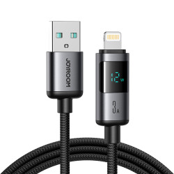 Kaabel S-A16 Lightning - USB A 3A 1.2m Must