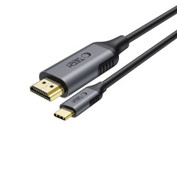 Kaabel UltraBoost USB-C / HDMI cable 60Hz 180cm Must