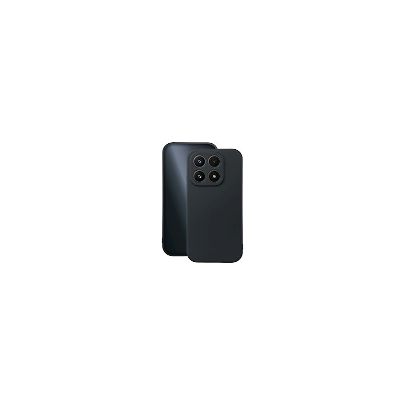 Viedtālruņa aizmugurējais vāciņš Xiaomi Xiaomi 17T Pro Silicone case Melna