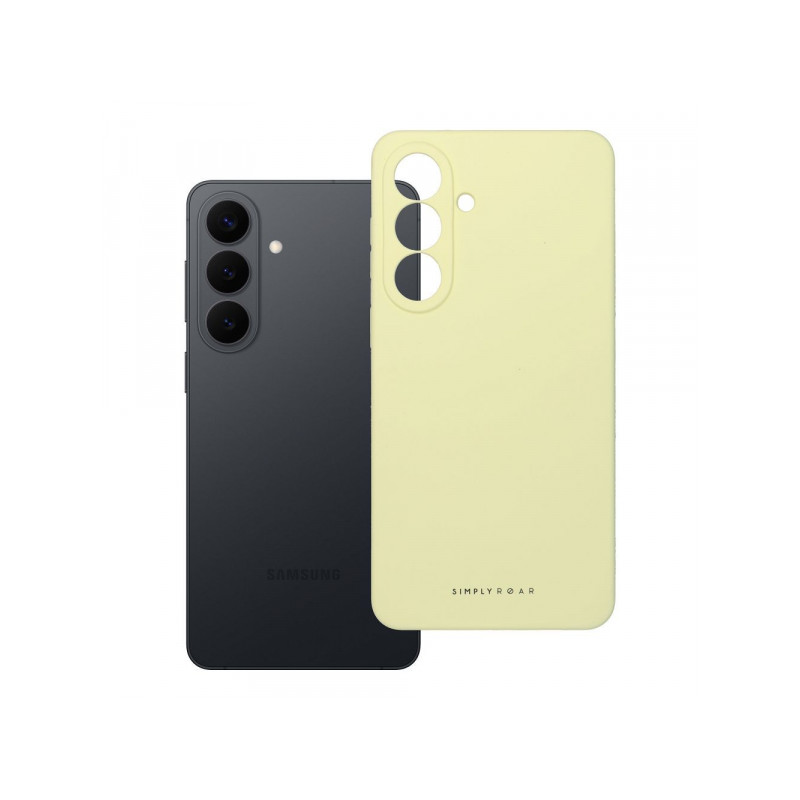 Viedtālruņa aizmugurējais vāciņš Samsung Galaxy S26 Plus Cloud Skin Dzeltena