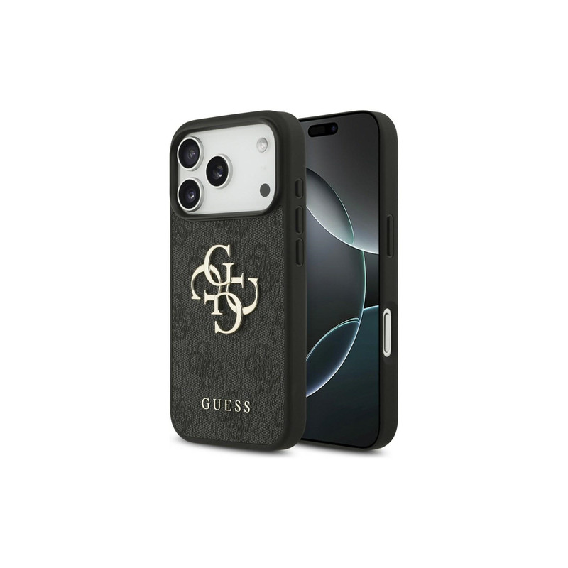 Viedtālruņa aizmugurējais vāciņš Apple iPhone 18 Pro 4G Metal Logo Melna