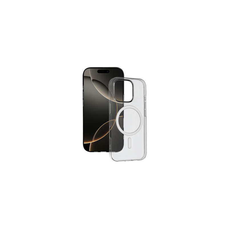 Nutitelefoni tagakaas Õun iPhone 17 Pro Max Slim Mag Hall, Läbipaistev