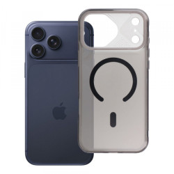 Nutitelefoni tagakaas Õun iPhone 18 Pro Max Aurora Mag Must