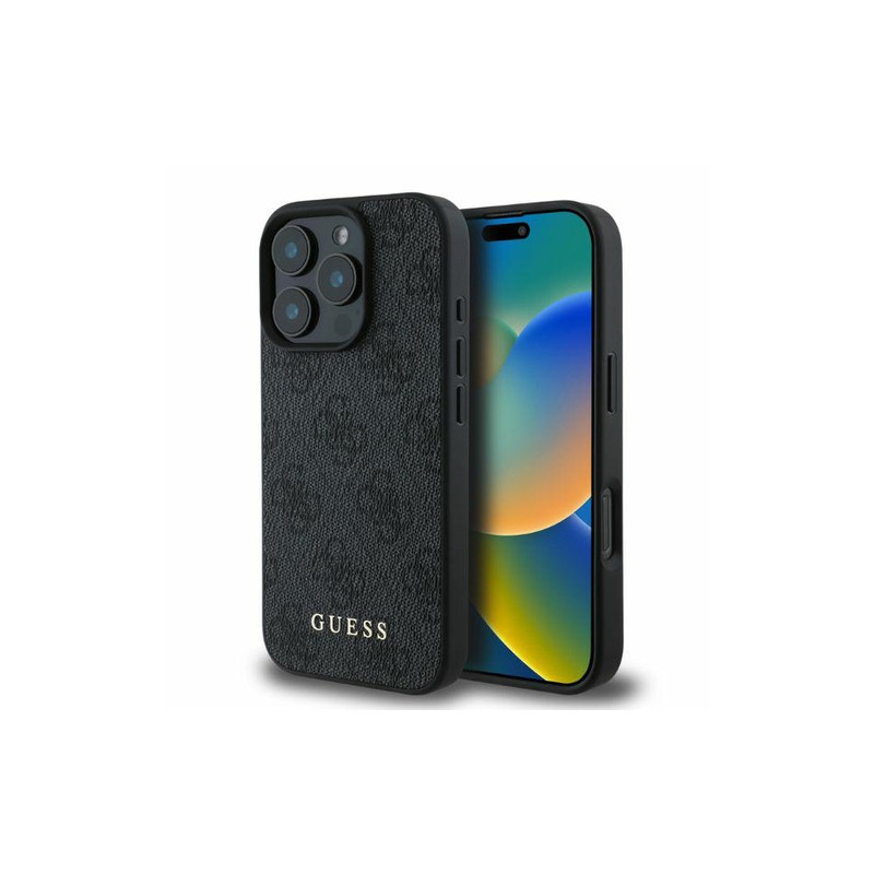 Viedtālruņa aizmugurējais vāciņš Apple iPhone 16 Pro 4G Classic Melna