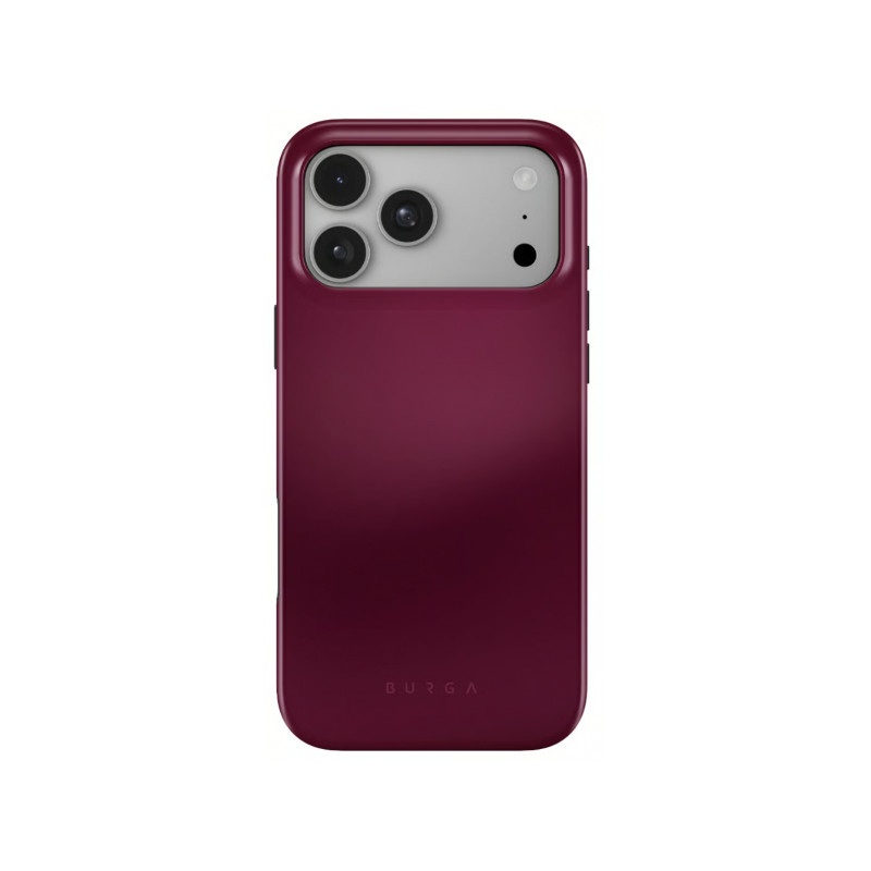 Nutitelefoni tagakaas Õun iPhone 18 Pro Max Tough MAGSAFE, Dark Cherry Tumepunane