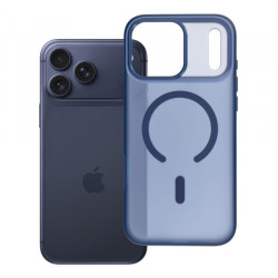 Nutitelefoni tagakaas Õun iPhone 18 Pro Max Flexline Mag Cover Sinine