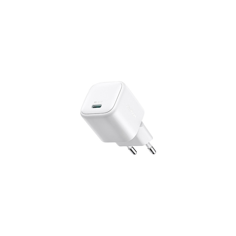 Toiteadapter JR-TCG15 Mini 30W GaN USB-C Wall Charger Valge